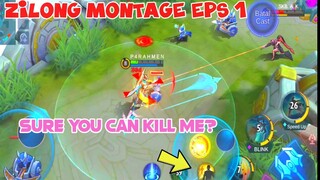 Zilong Montage Eps.1 - Zilong Revamp Damagenya Anjim bgt