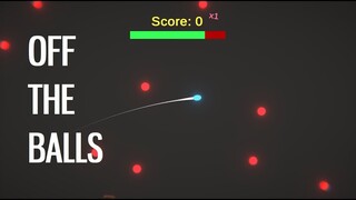 JIMMY GETS BOUNCING  | PLAYING 'OFF THE BALLS' | INDIE GAME MADE IN UNITY