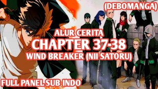 Alur Cerita WIND BREAKER (NII SATORU) Chapter 37,38 - BERKUMPULNYA ANGGOTA INTI BOUFUURIN