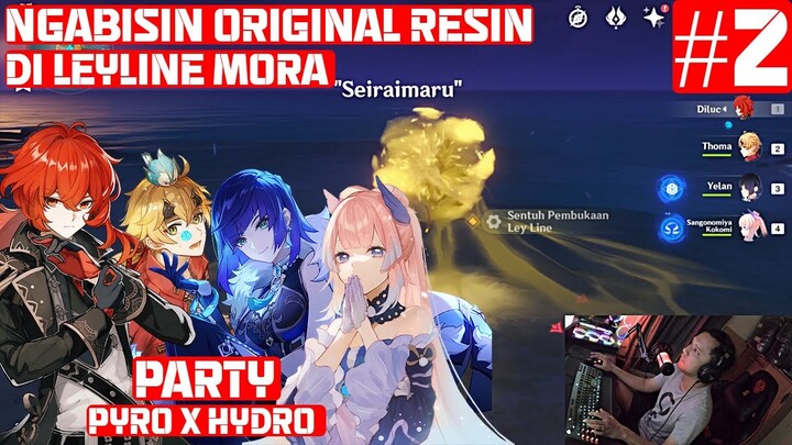 Ngabisin Resin Bersama Party Pyro x Hydro | Genshin Impact
