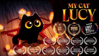 当一只猫被恶魔附身！获奖动画短片《我的猫咪Lucy》