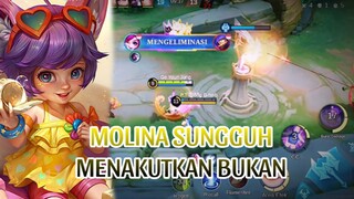MOLINA SUNGGUH MENAKUTKAN BUKAN