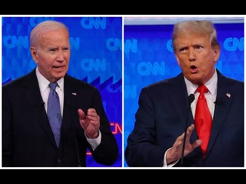 Biden and Trump CLASH at first presidential debate