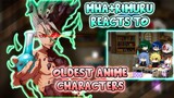MHA/BNHA+Rimuru Reacts to "TOP 10 Oldest Anime Characters" || Gacha Club ||