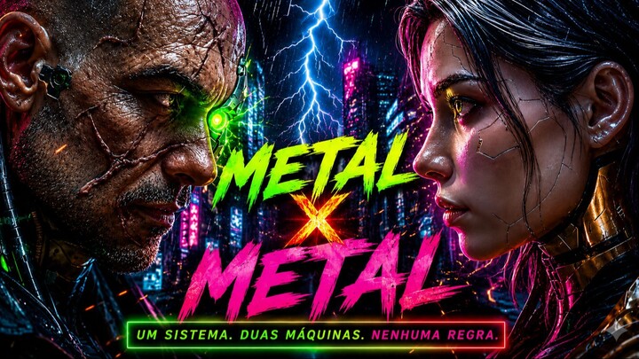 METAL X METAL 🔥 | Amor Além do Sistema | Synthwave