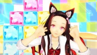 [MMD 4K] 有頂天ビバーチェ [竈門禰豆子]01