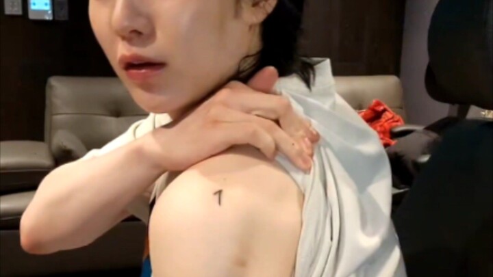 bts suga seven tattoo reveal😍