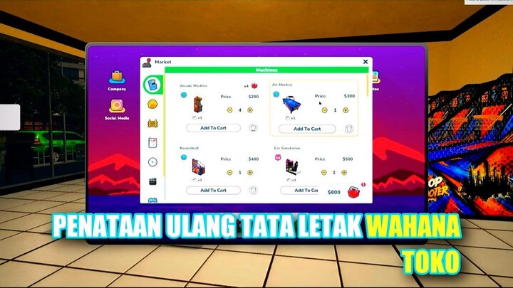 Penataan Ulang Tata Letak Wahana Toko