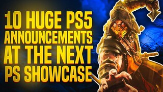 10 HUGE PS5 Announcements That May Happen At The Next PlayStation Showcase