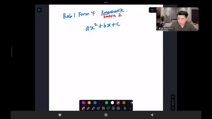 MATEMATIK F5 KUADRATIK