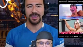 ทีมว่ายน้ำยุโรปและอเมริกาหน้าเขียวเป็นกลุ่ม