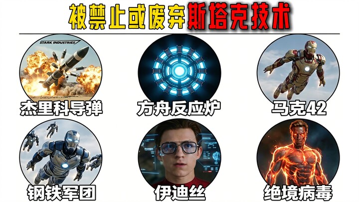A rundown of every Stark technology that’s been banned or decommissioned!