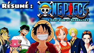 Résumé : ONE PIECE ( East Blue et Alabasta )