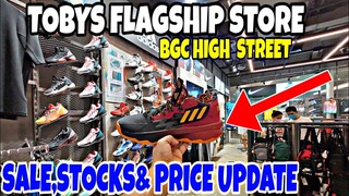 FLAGSHIP STORE NG TOBYS SA BGC HIGH STREET SALE, STOCKS & PRICE UPDATE PANUURIN