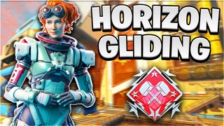 GLIDING THROUGH THE LOBBY AS HORIZON! | Apex Legends Season 13