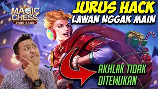 Aku main Magic Chess tapi lawanku ENGGAK. JURUS HACK TIADA AKHLAK PSIKOPAT VIRAL!!