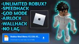Roblox Mod Menu | v2.536.458 |✓With Robux?, God Mode, No Lag (ULTRA MOD) 100% Working And Safe!!!