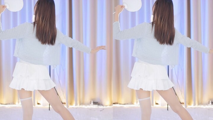 [Caviar] "Inviting the Moon from a Thousand Miles Away" White Everyday Outfit Set - Live Stream Danc