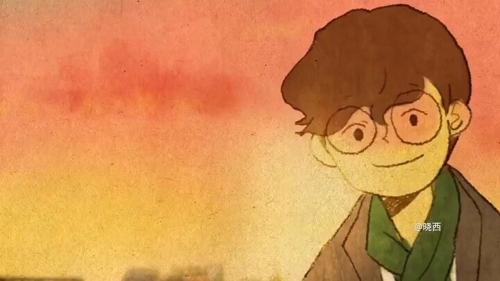 That day I looked up and found that the moon, which I thought was only shining on me, was also shini