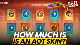 HOW I GOT EREN YEAGER SKIN FROM PHASE ONE AOT | MLBBxAOT