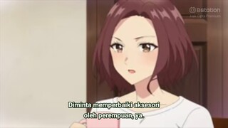what! cowok memperbaiki aksesoris perempuan apakah cewek nya cemburu ga ya.....