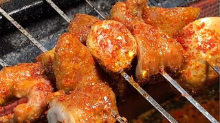 The barbecue restaurant opened by young people does not follow the routine. The pig intestines, bull