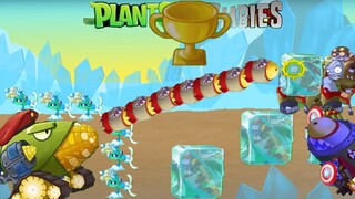 Plant vs Zombies ✔️ Cob Cannon + Winter Melon  VS   9999 Zombies -- PVZ funny moments  2022 🅿178