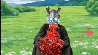 Master Sero, stop eating chili peppers
