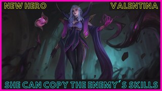NEW HERO VALENTINA SKILL EFFECT | VALENTINA GAMEPLAY | MOBILE LEGENDS VALENTINA