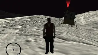 I actually reached the moon in San Andreas!