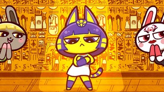 Cat On The Ceiling (Ankha - Animal Crossing)