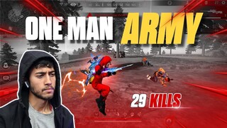 AWM POWER 😱| 29 Kills SOLO VS SQUAD GAMEPLAY | Free Fire Max