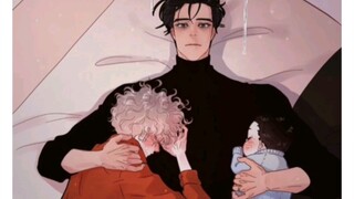 Abo male pregnant with a baby/CEO's parenting vacation, coaxing the baby and coaxing his wife