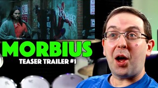 REACTION! Morbius Teaser Trailer #1 - Jared Leto Marvel Spider-Man Movie 2020