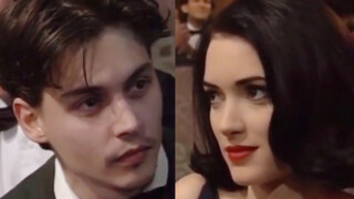 Mash-up of Johnny Depp & Winona Ryder