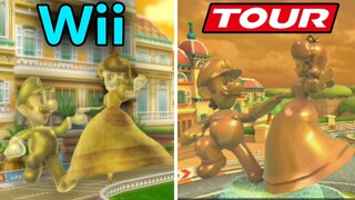 Mario Kart Tour - Wii Daisy Circuit Comparison + Gameplay [4K]