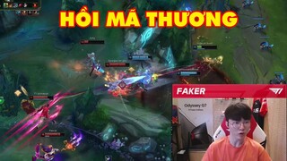T1 Faker cầm Azir "hồi mã thương" 200 IQ lụm Quadra Kill