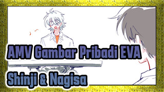 Beralihlah Kepadaku / Shinji & Nagisa / AMV Gambar Pribadi EVA
