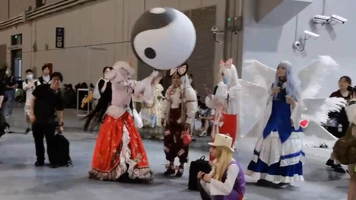 【 CP28 】สถานที่ฝึกอบรมของ Oriental Cup Fantasy Ball ใน Shanghai Hongqiao Clover Exhibition Hall