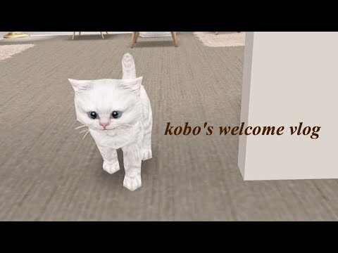 kobo's welcome vlog 🐱 - sims freeplay