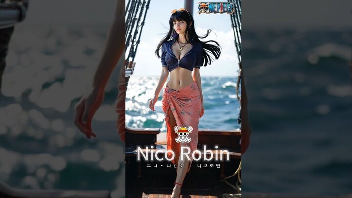 海贼王One Piece  AI真人还原，不管像不像 ，好看就够了