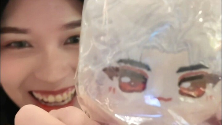 Just me unboxing my birthday gift with friends