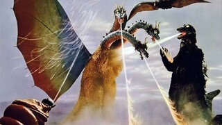 【4K修复】三大怪兽 地球最大决战（1964）精彩打斗片段