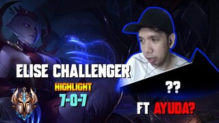 Elise Ranked Challenger Gameplay ft. Ayuda