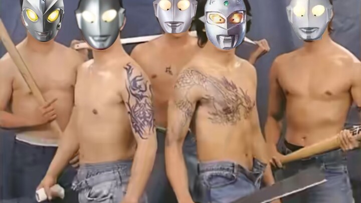 Ultra Brothers in Causeway Bay [Music] [Ultra Brothers X Invincible]