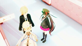 【MMD】Lumine Don't Want Hu Tao To Be His Brother Girlfriend