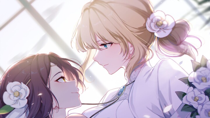 The ending theme of Violet Evergarden's side story is actually a Chinese song?!