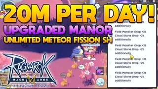 20M ZENY FARM PER DAY WITH THE HELP OF MANOR BUFF [ROM]