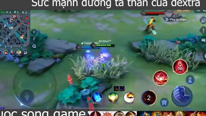Sức mạnh đường tà thần của dextra p3 #cuocsonggame