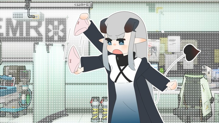 [ลายมือของ Arknights] Kelsey: "ฉันจำสิ่งที่ฉันสวมได้?"